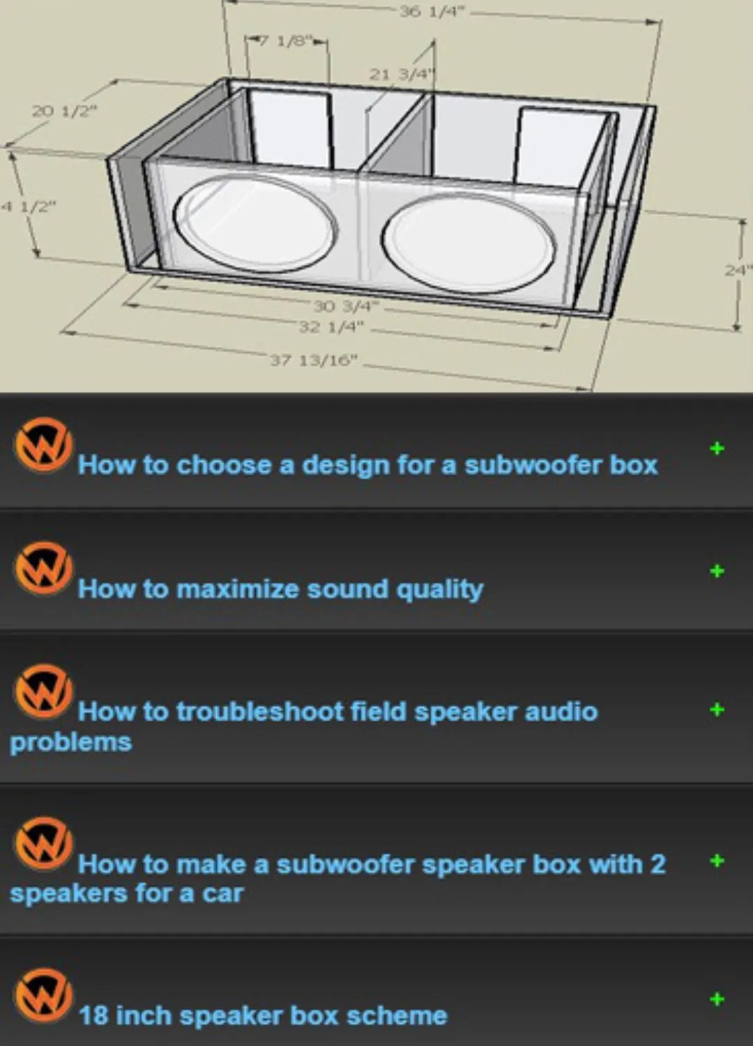 Learn to make speaker boxes | Indus Appstore | Screenshot