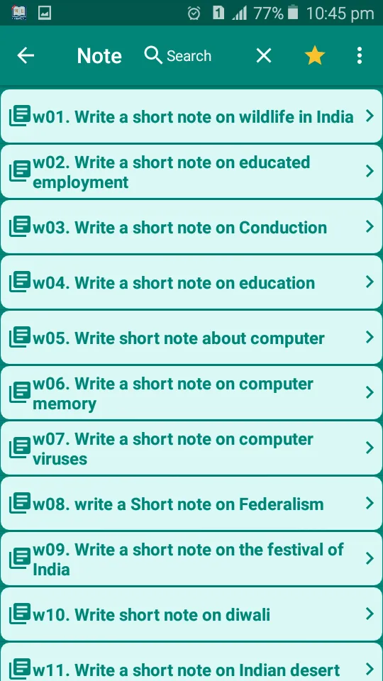 English writing solutions | Indus Appstore | Screenshot