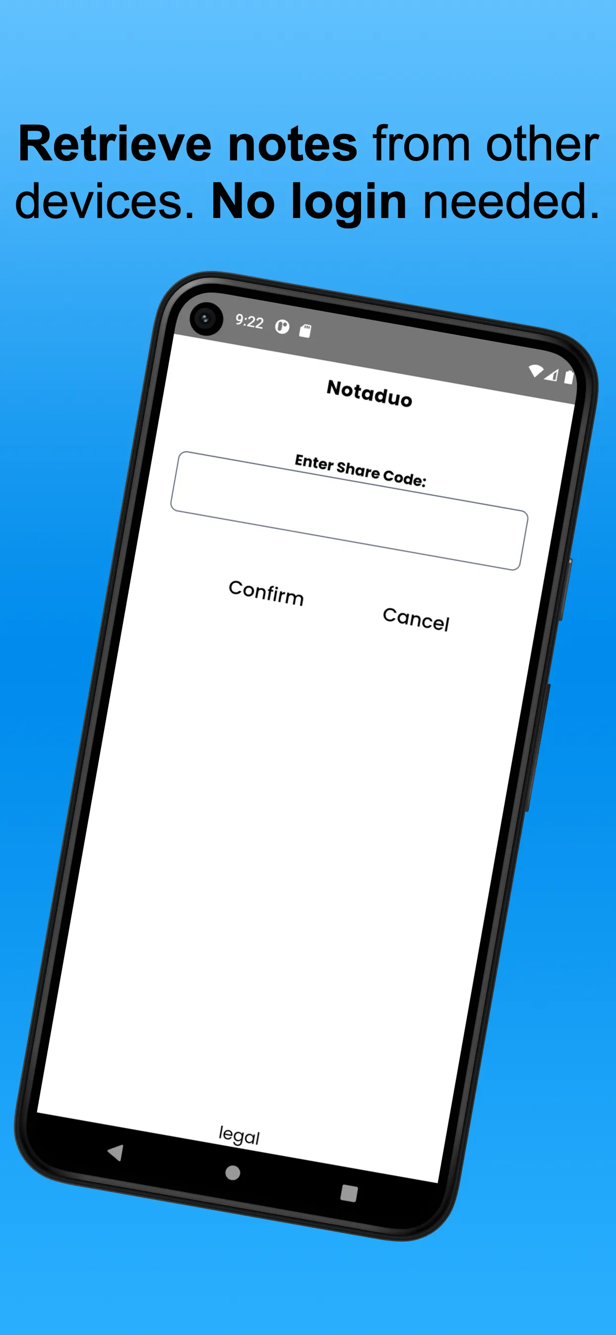 notaduo | Indus Appstore | Screenshot