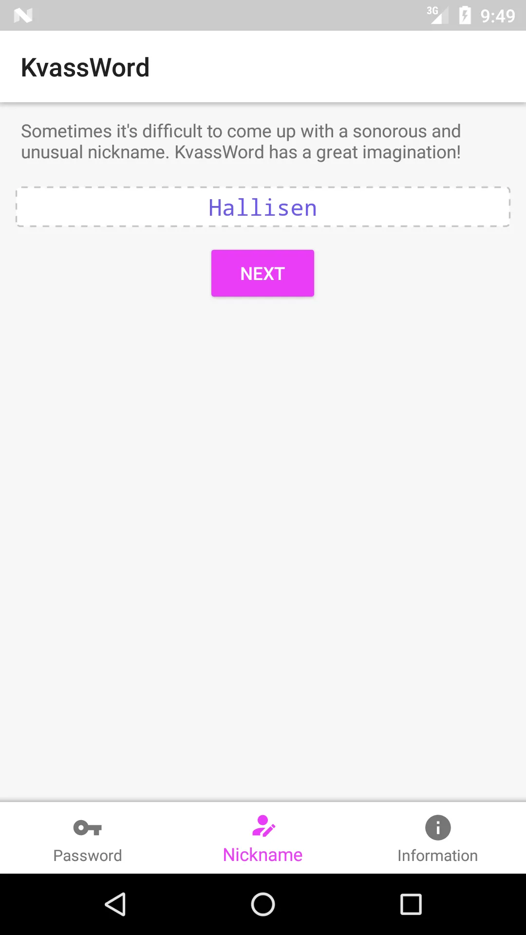 Clever password generator | Indus Appstore | Screenshot