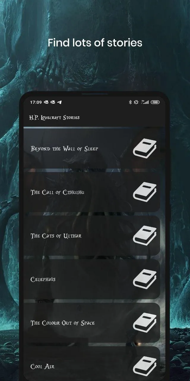 H.P. Lovecraft Stories | Indus Appstore | Screenshot
