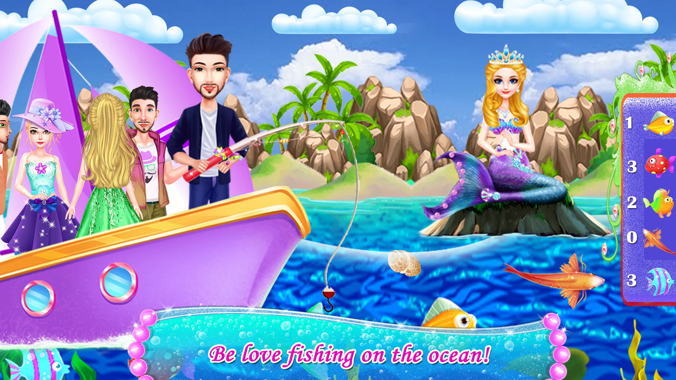 Mermaid Secret Love Story Game | Indus Appstore | Screenshot