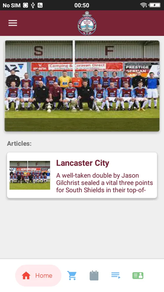 South Shields FC Official App | Indus Appstore | Screenshot