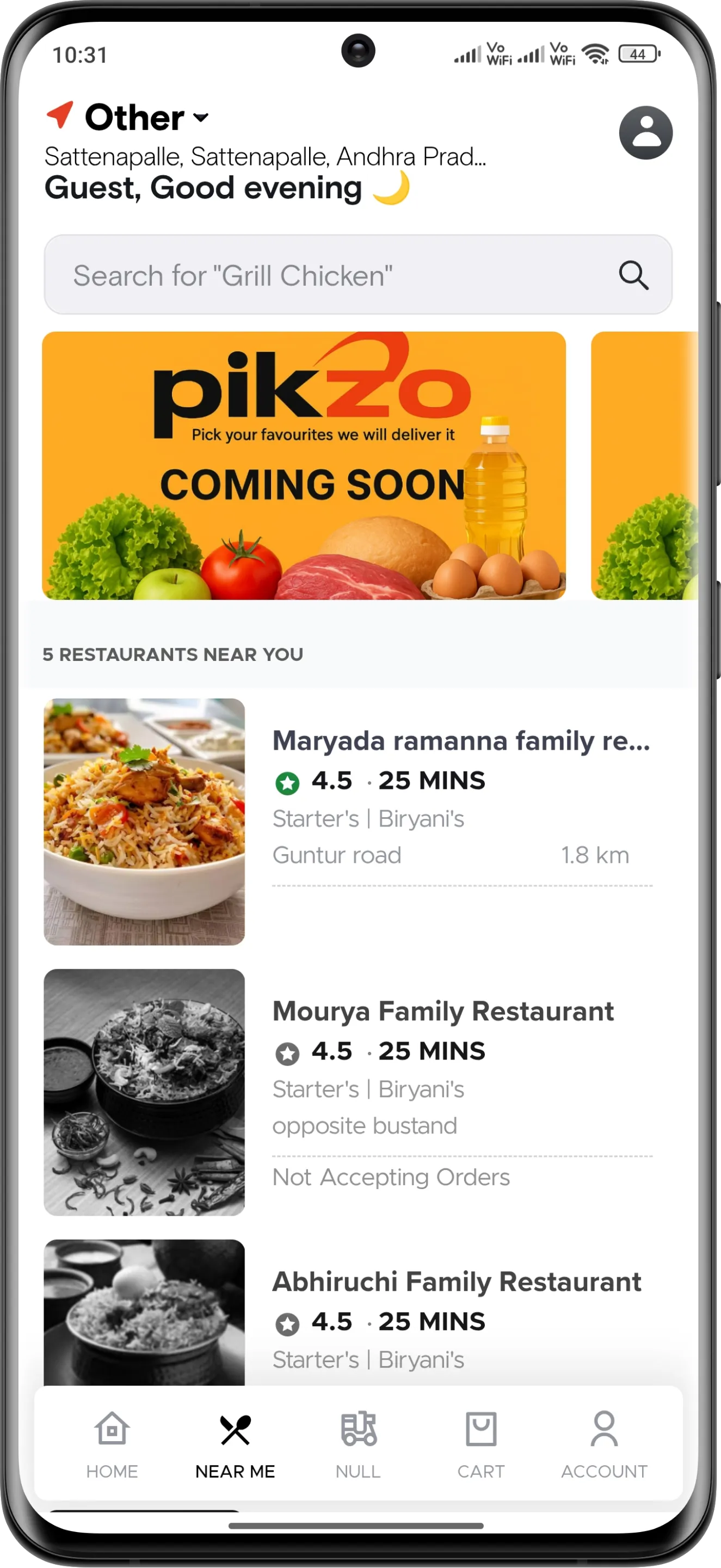 Pikzo - Grocery, Food Delivery | Indus Appstore | Screenshot