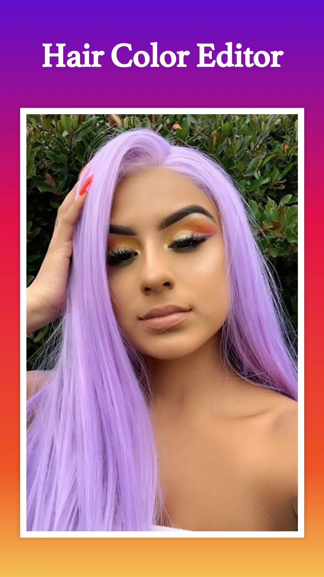 Hair color editor changer | Indus Appstore | Screenshot