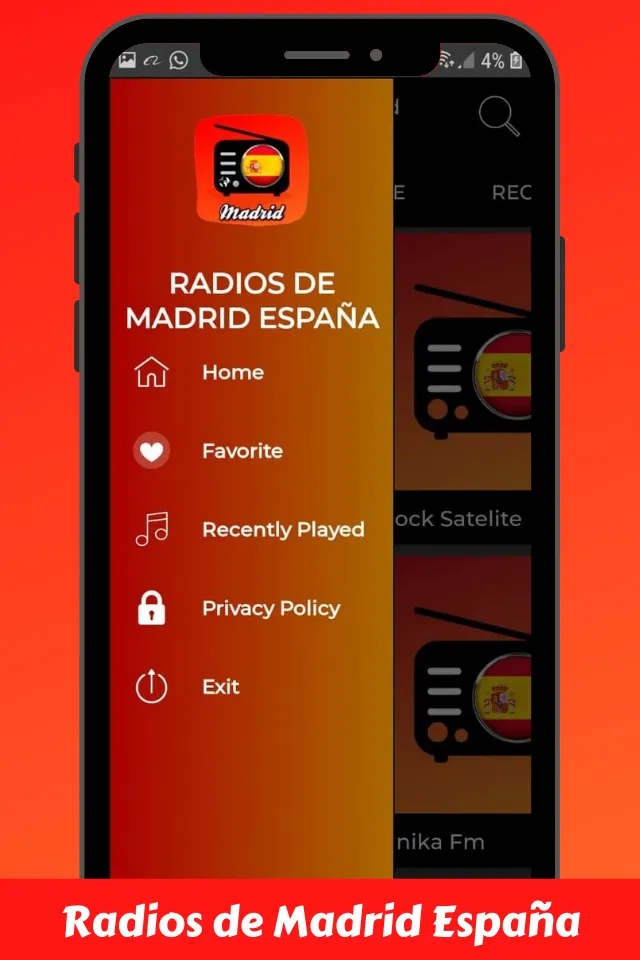 Radios de Madrid España AM FM | Indus Appstore | Screenshot