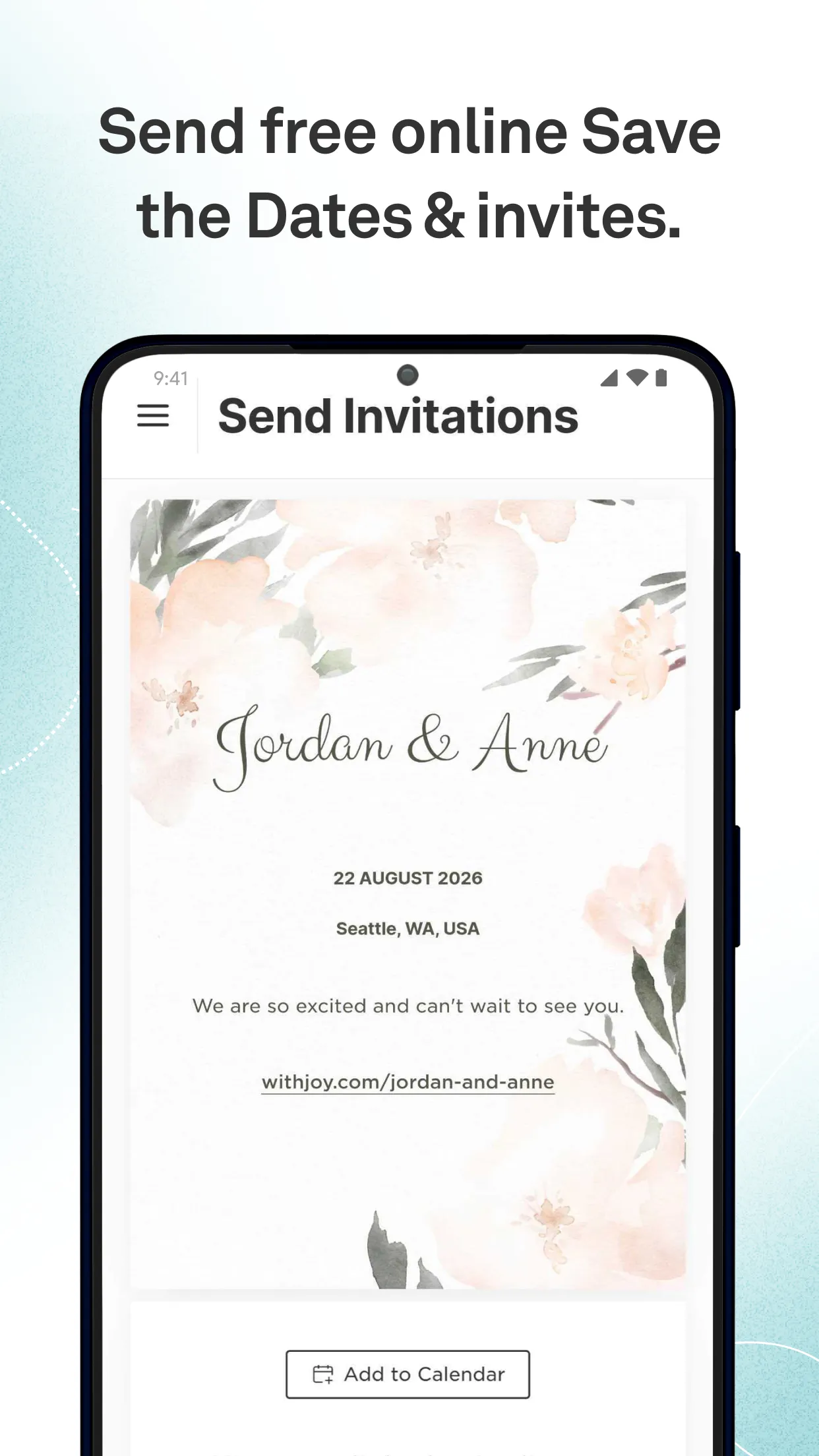 Joy - Wedding App & Website | Indus Appstore | Screenshot