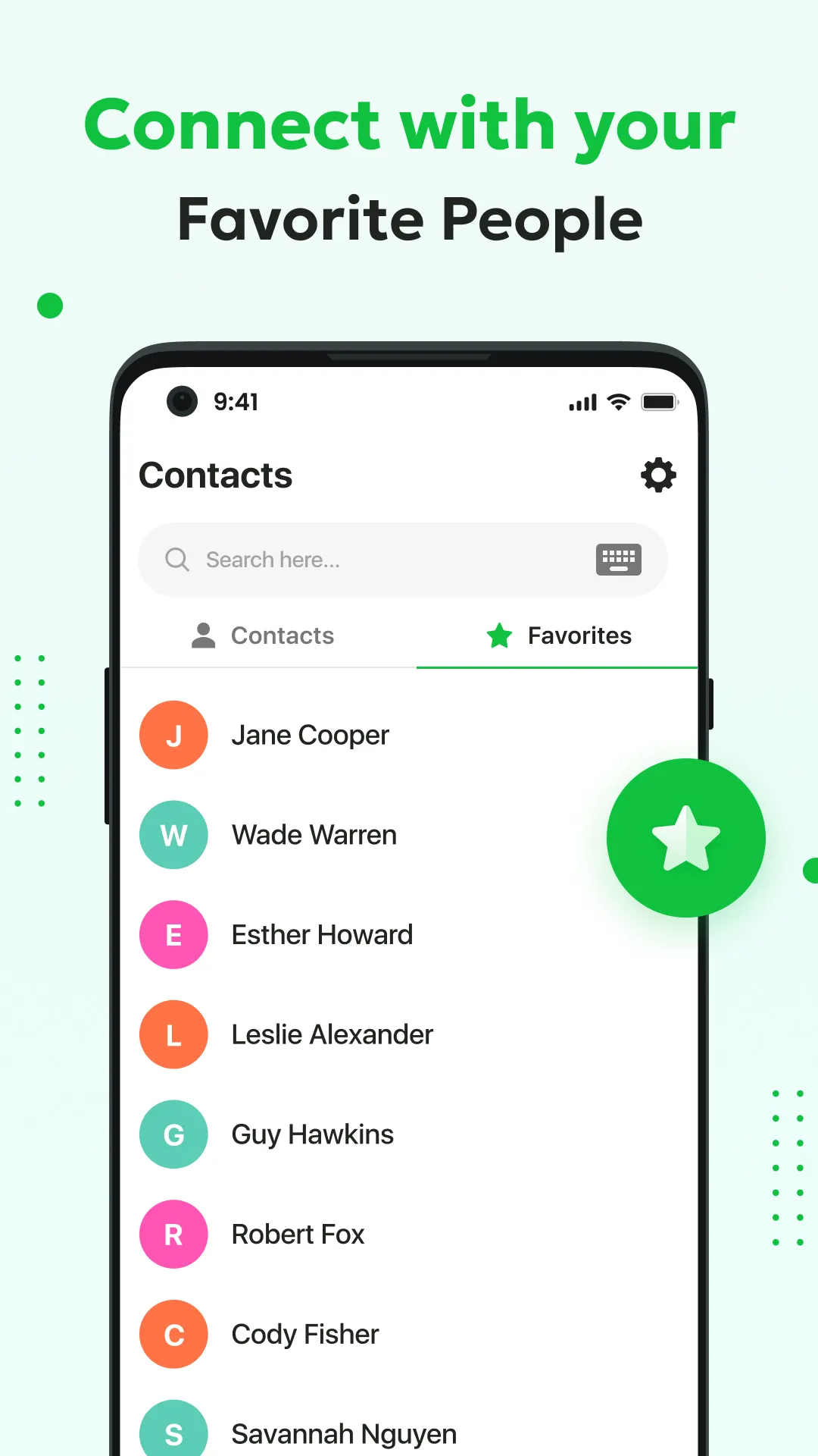 Contacts | Indus Appstore | Screenshot