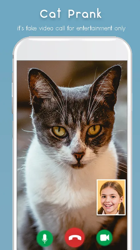 Cat Video Call Prank- Cat Game | Indus Appstore | Screenshot