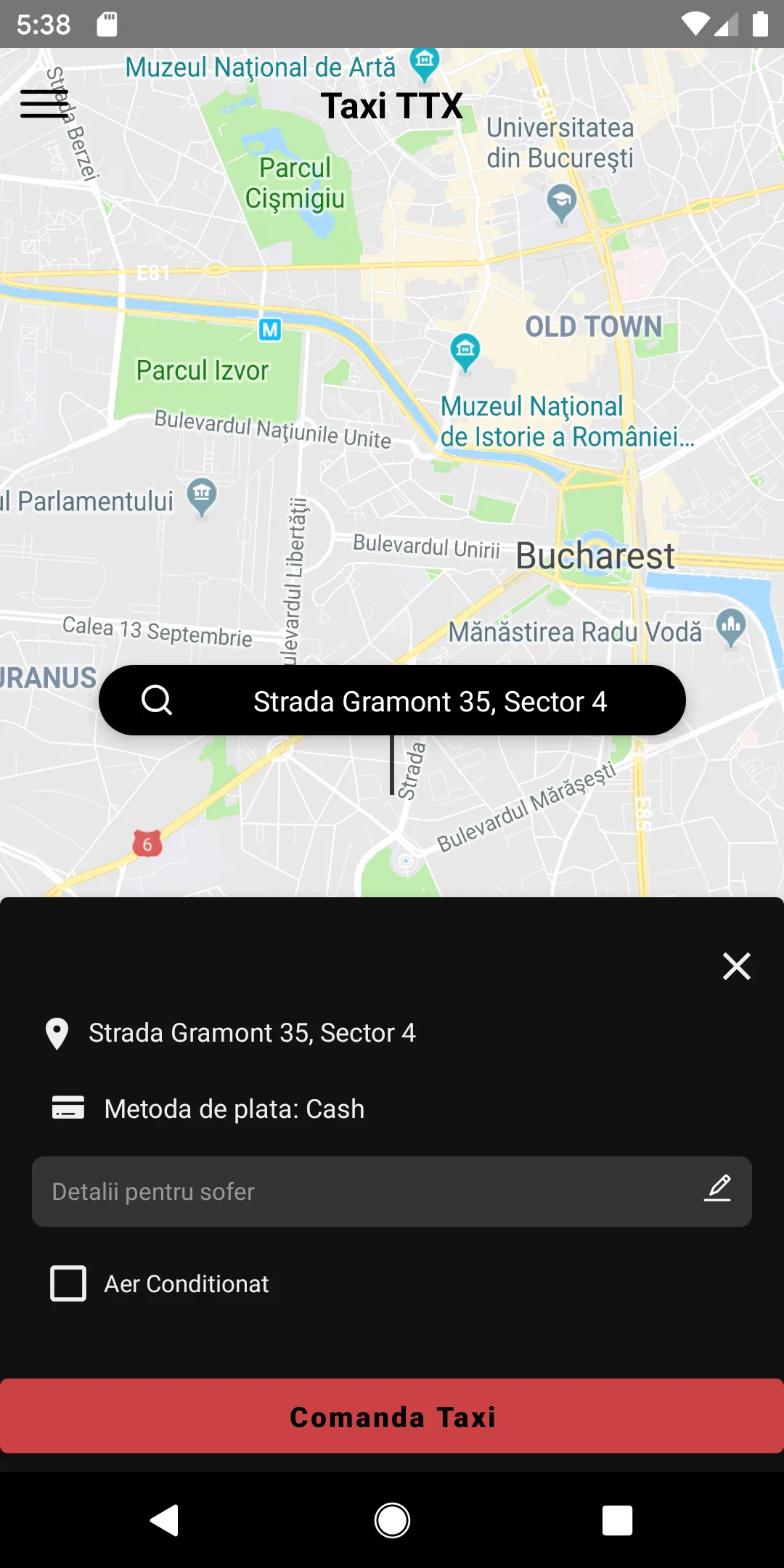 Taxi TTX Braila | Indus Appstore | Screenshot