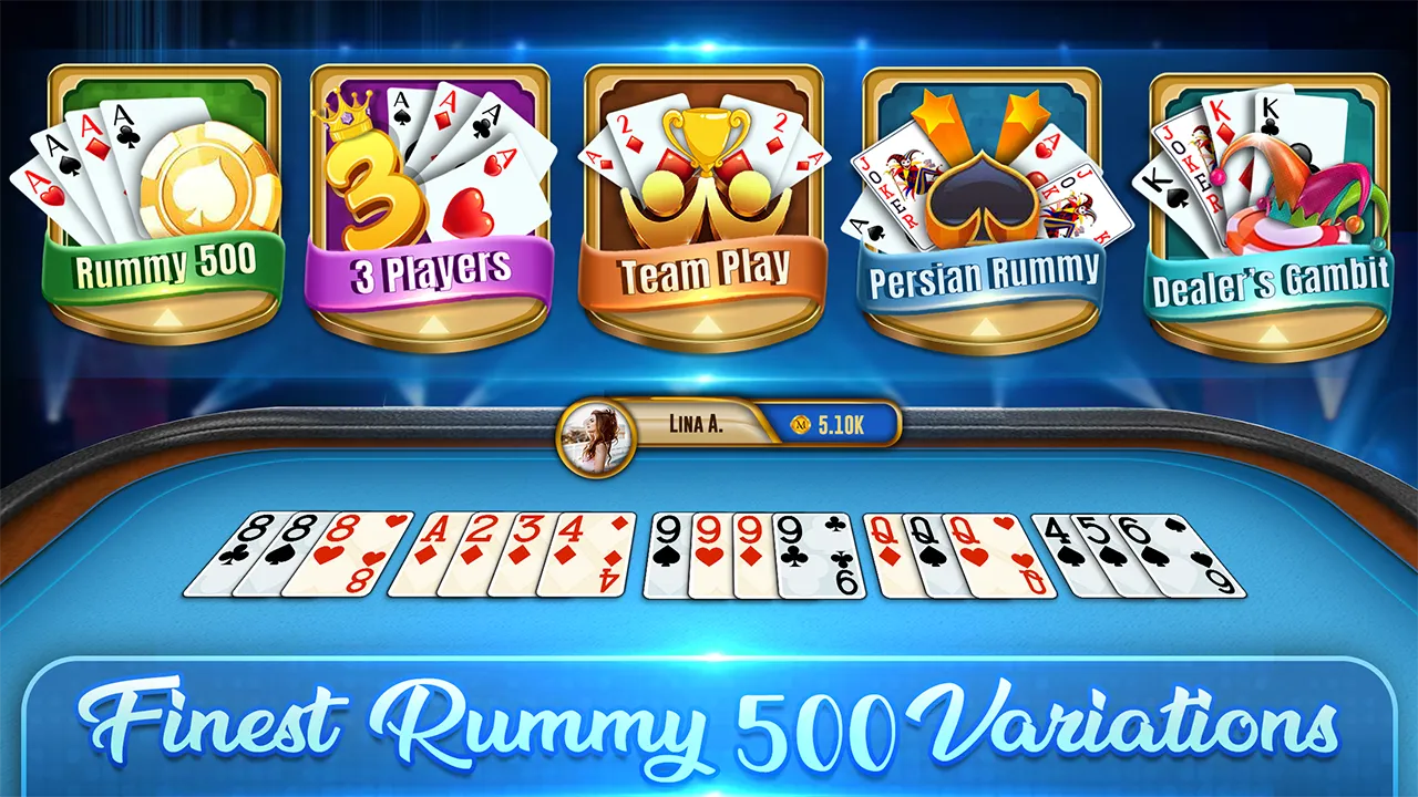 Rummy 500 - Offline Card Games | Indus Appstore | Screenshot