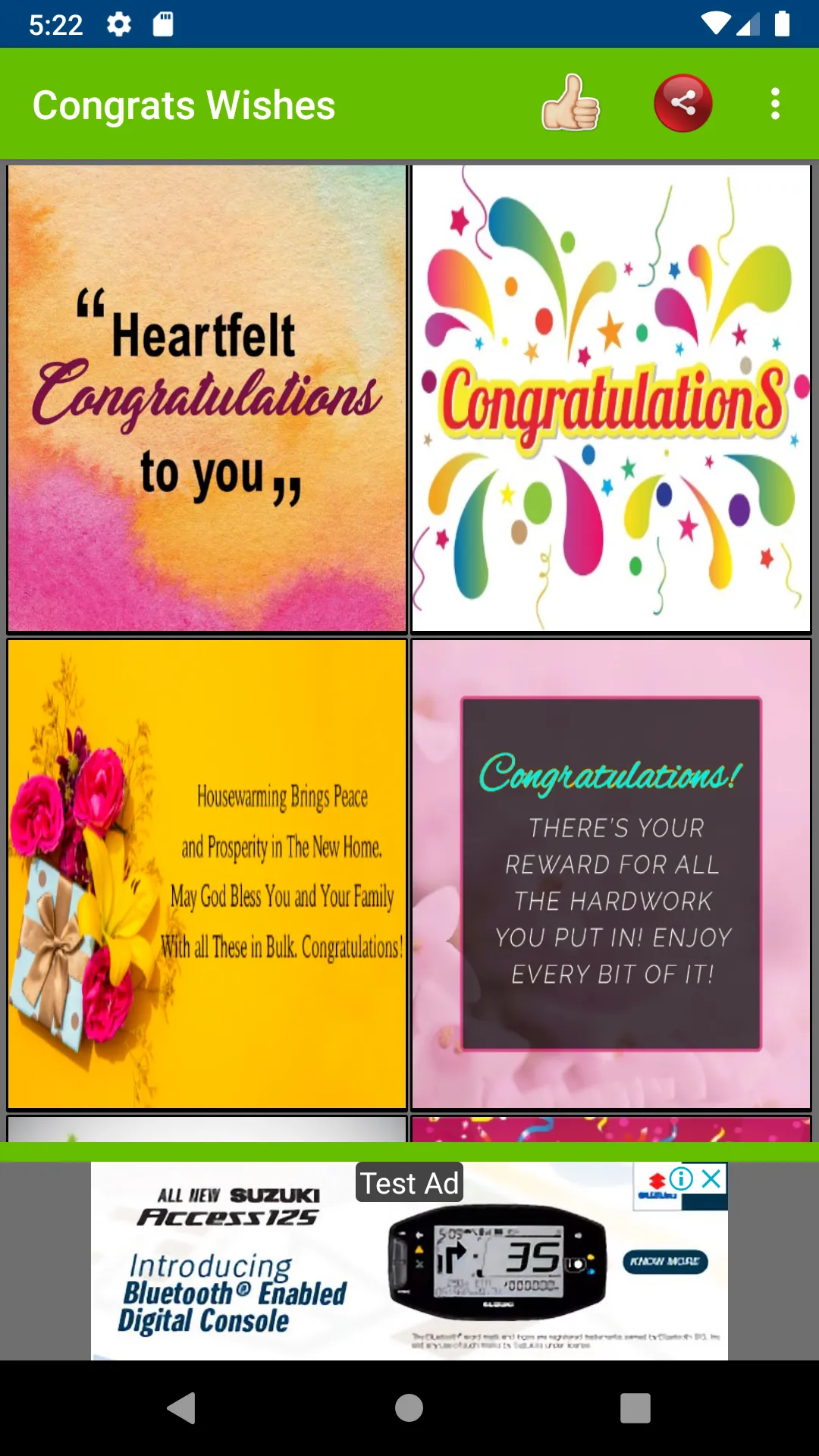 Congratulations Wishes Images | Indus Appstore | Screenshot