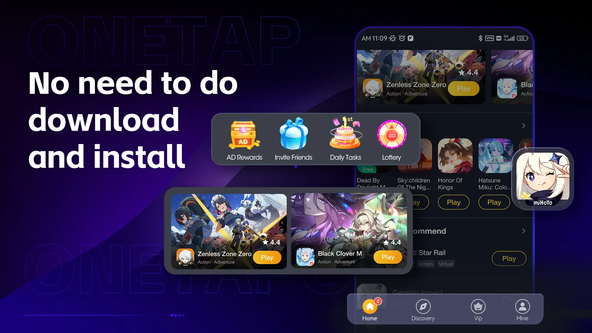 OneTap - Play Cloud Games | Indus Appstore | Screenshot