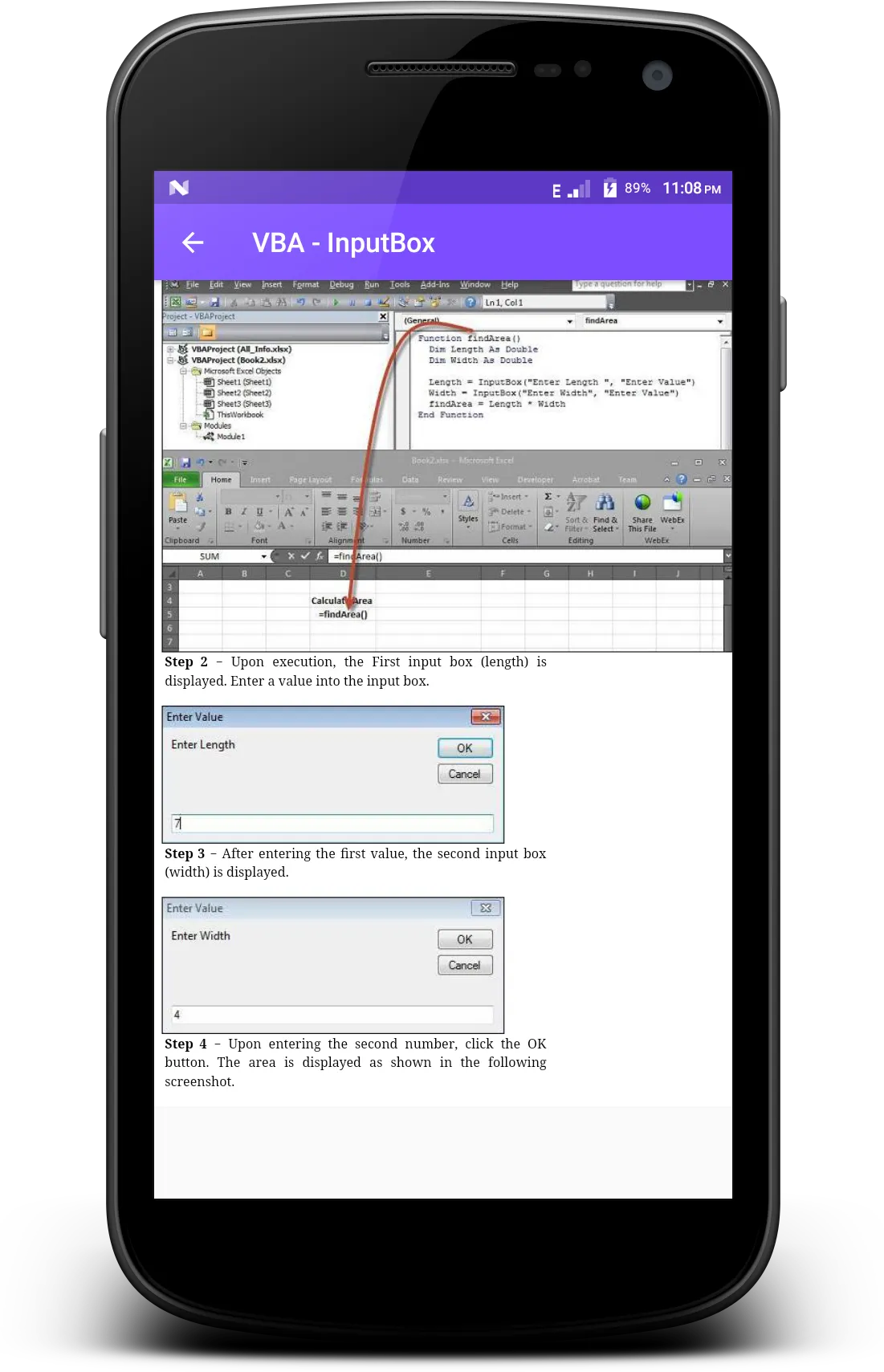 Learn - VBA | Indus Appstore | Screenshot