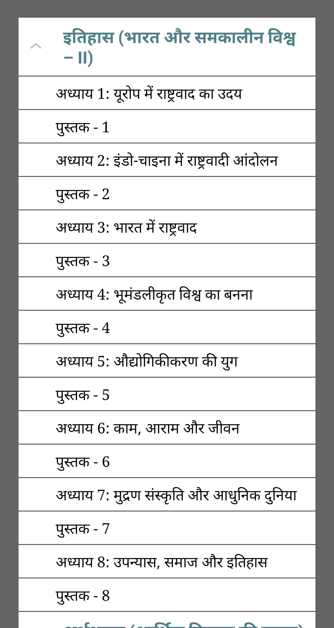 10th Social Science Soln Hindi | Indus Appstore | Screenshot