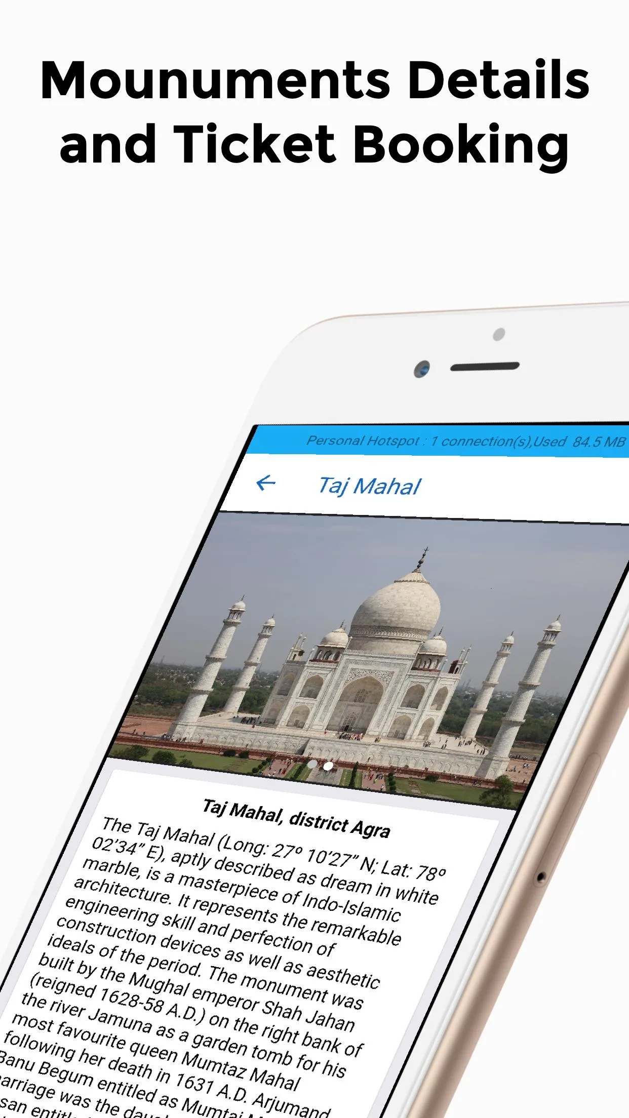 Monuments of Agra | Indus Appstore | Screenshot