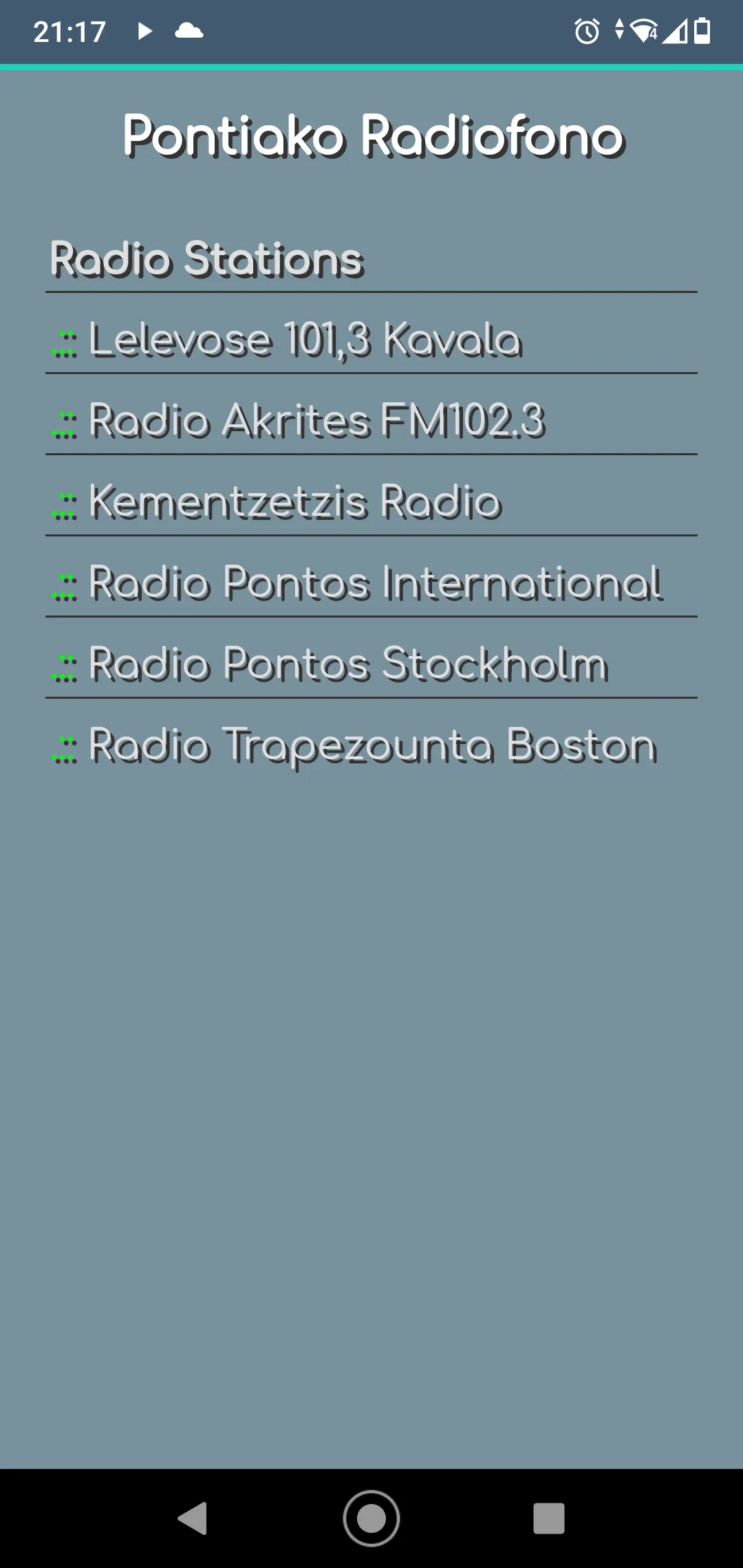 Pontic Radio: Echoes of Pontus | Indus Appstore | Screenshot