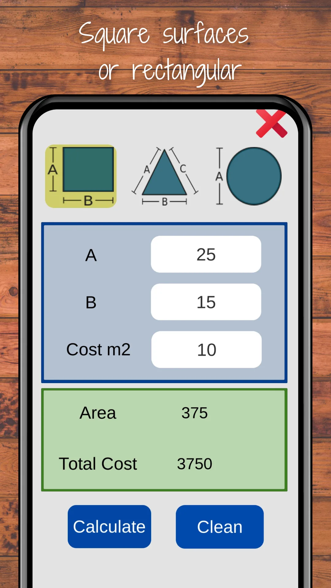 Area square yards Calculator | Indus Appstore | Screenshot