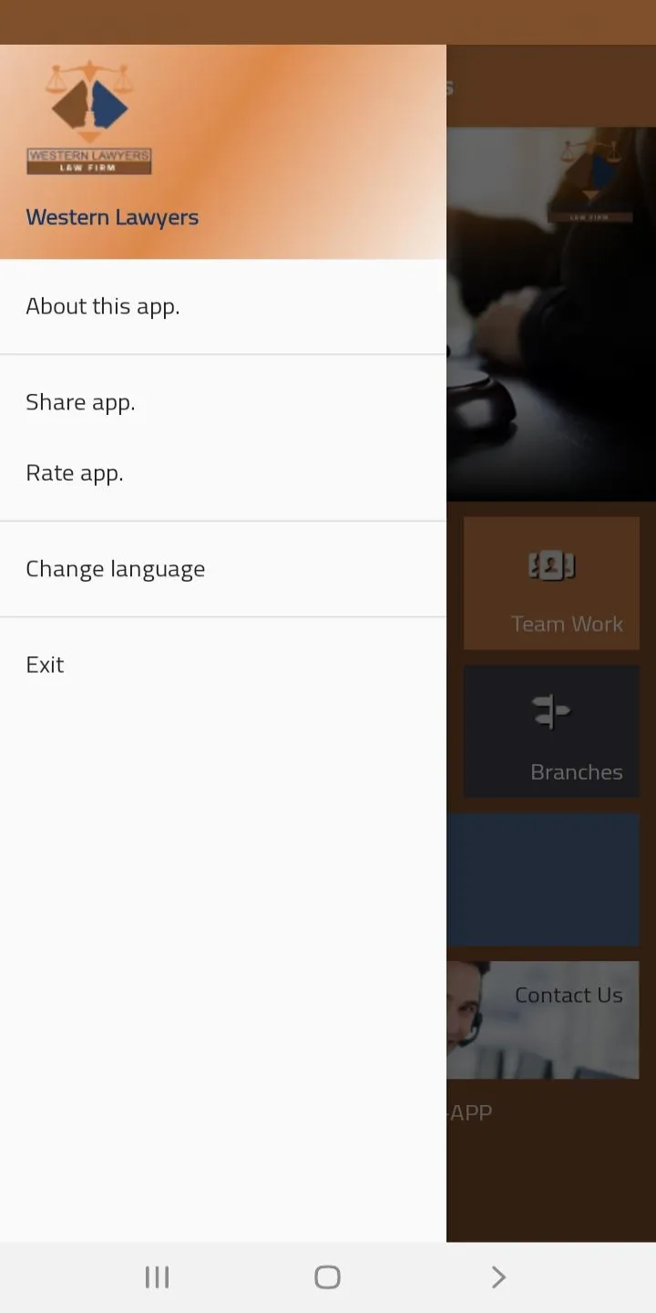 Western Lawyers Law Firm | Indus Appstore | Screenshot