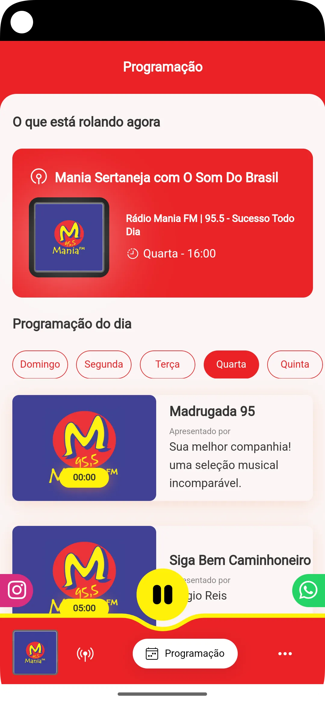 Rádio Mania FM | 95.5 | Indus Appstore | Screenshot