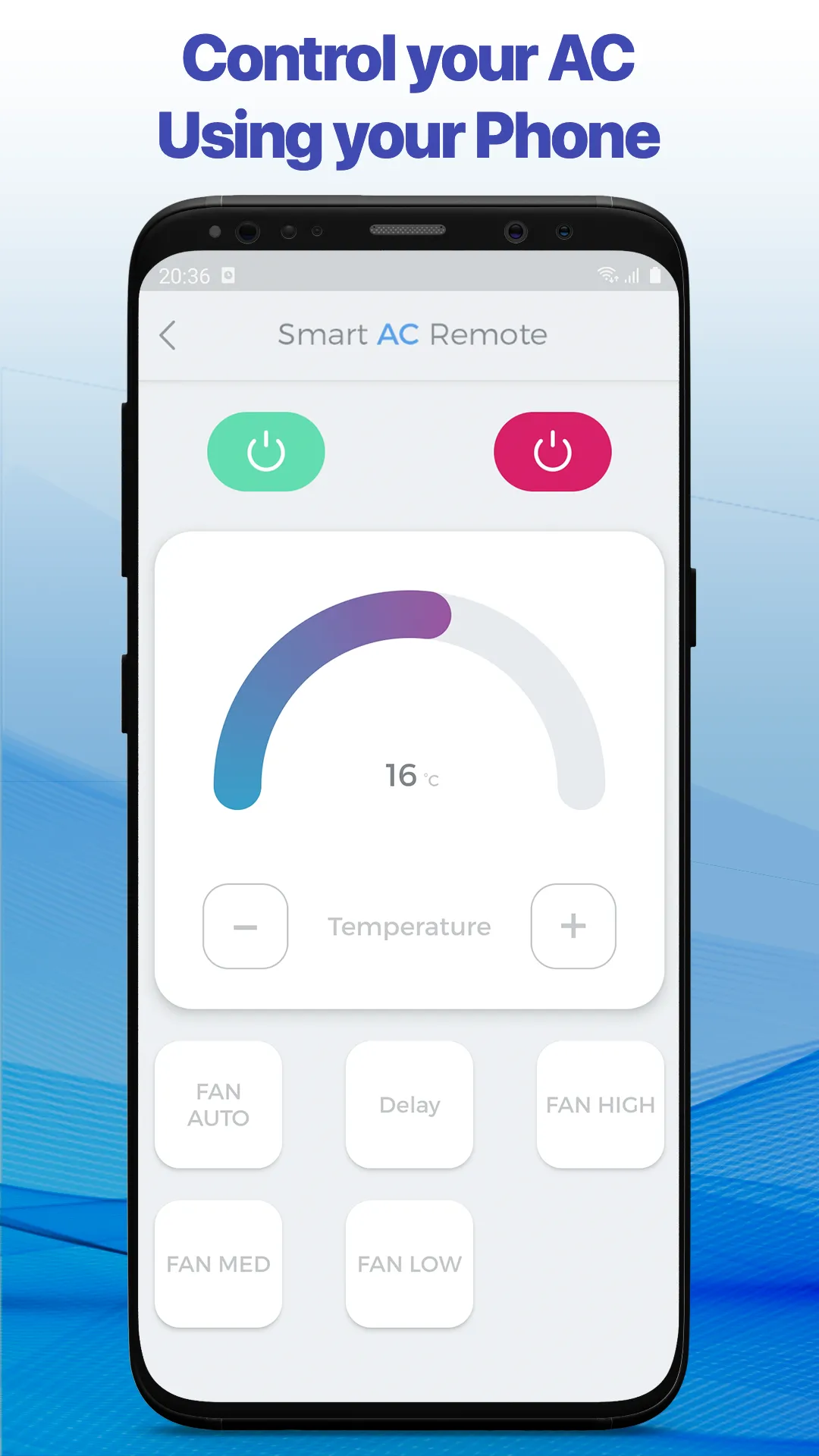 AC Universal Remote Control | Indus Appstore | Screenshot