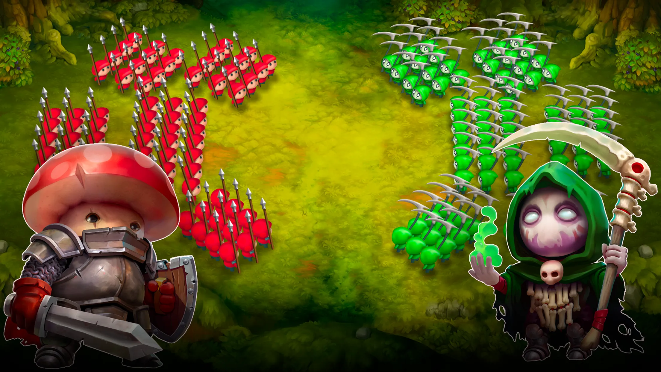 Mushroom Wars 2: RTS Strategy | Indus Appstore | Screenshot