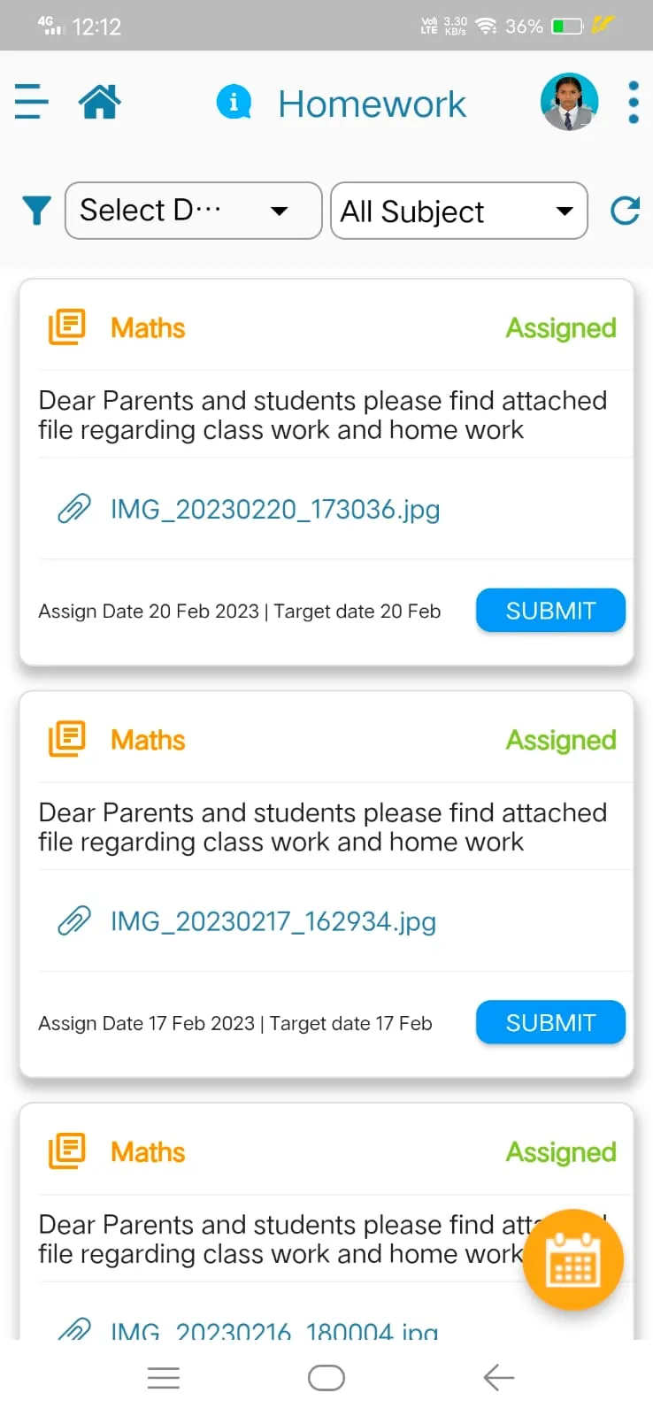 P K Junior College Parent App | Indus Appstore | Screenshot