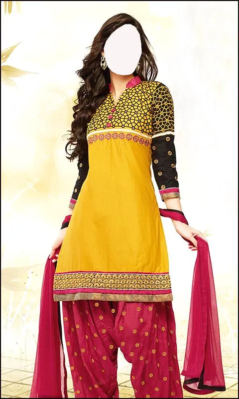 Punjabi Women Photo Suit | Indus Appstore | Screenshot