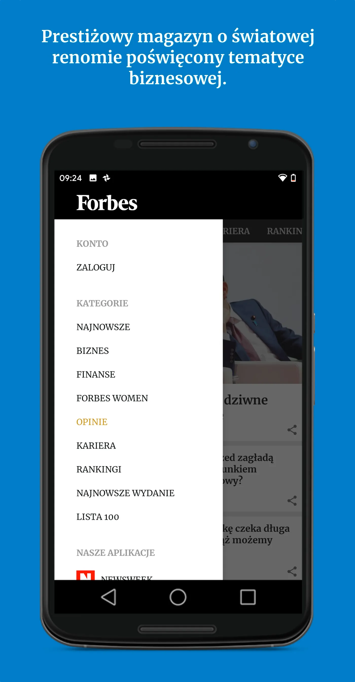 Forbes Polska | Indus Appstore | Screenshot