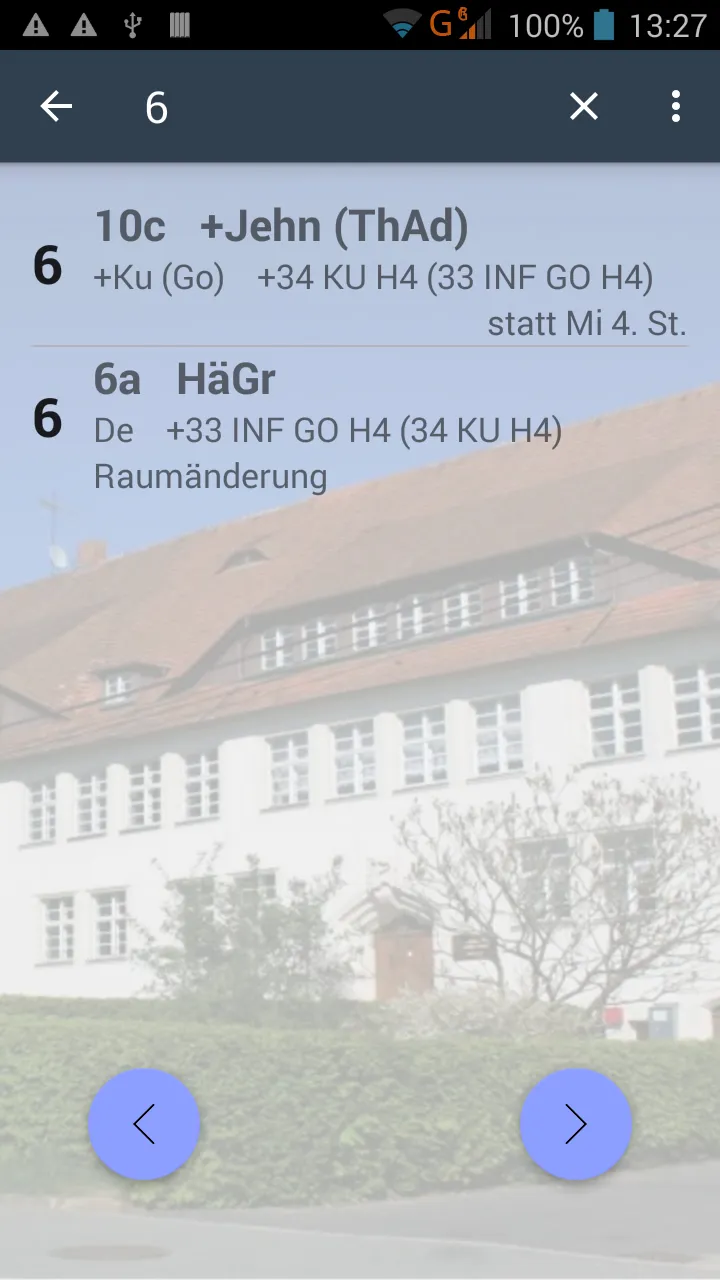 Vertretungen Seifhennersdorf | Indus Appstore | Screenshot