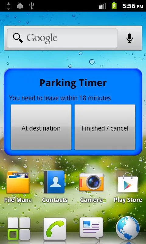 Parking Timer (ad-supported) | Indus Appstore | Screenshot