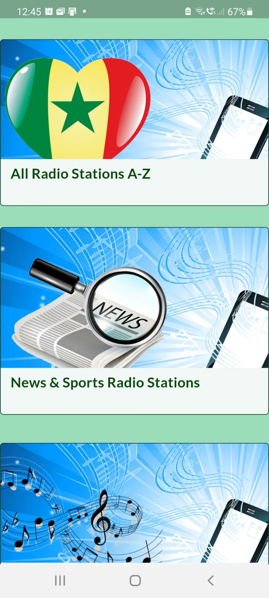 Senegal Radio Stations | Indus Appstore | Screenshot