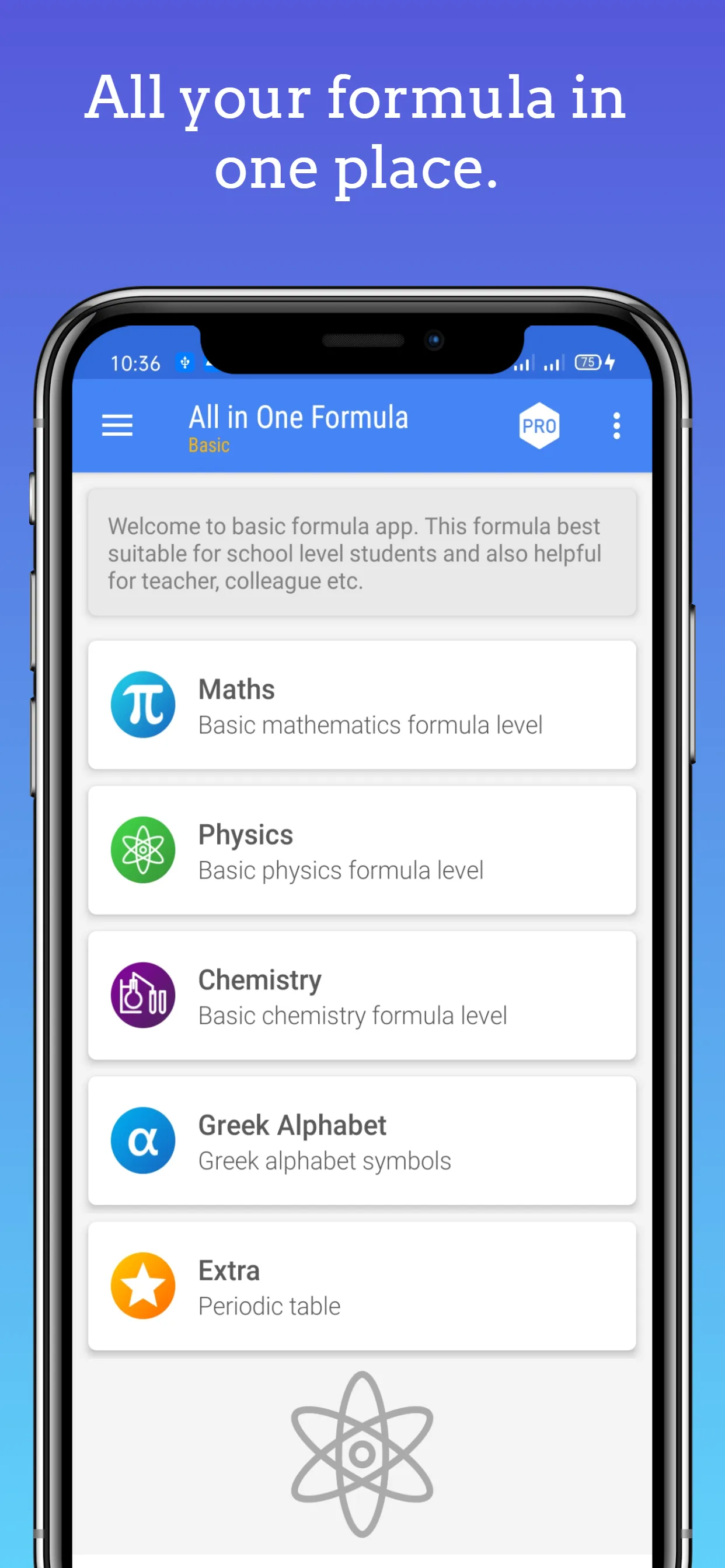 All in One Formula Basic | Indus Appstore | Screenshot