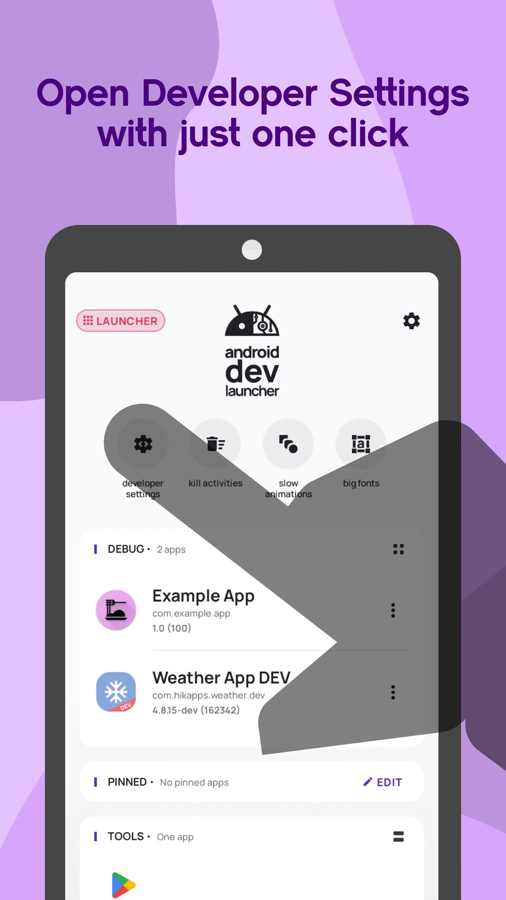 android dev launcher | Indus Appstore | Screenshot