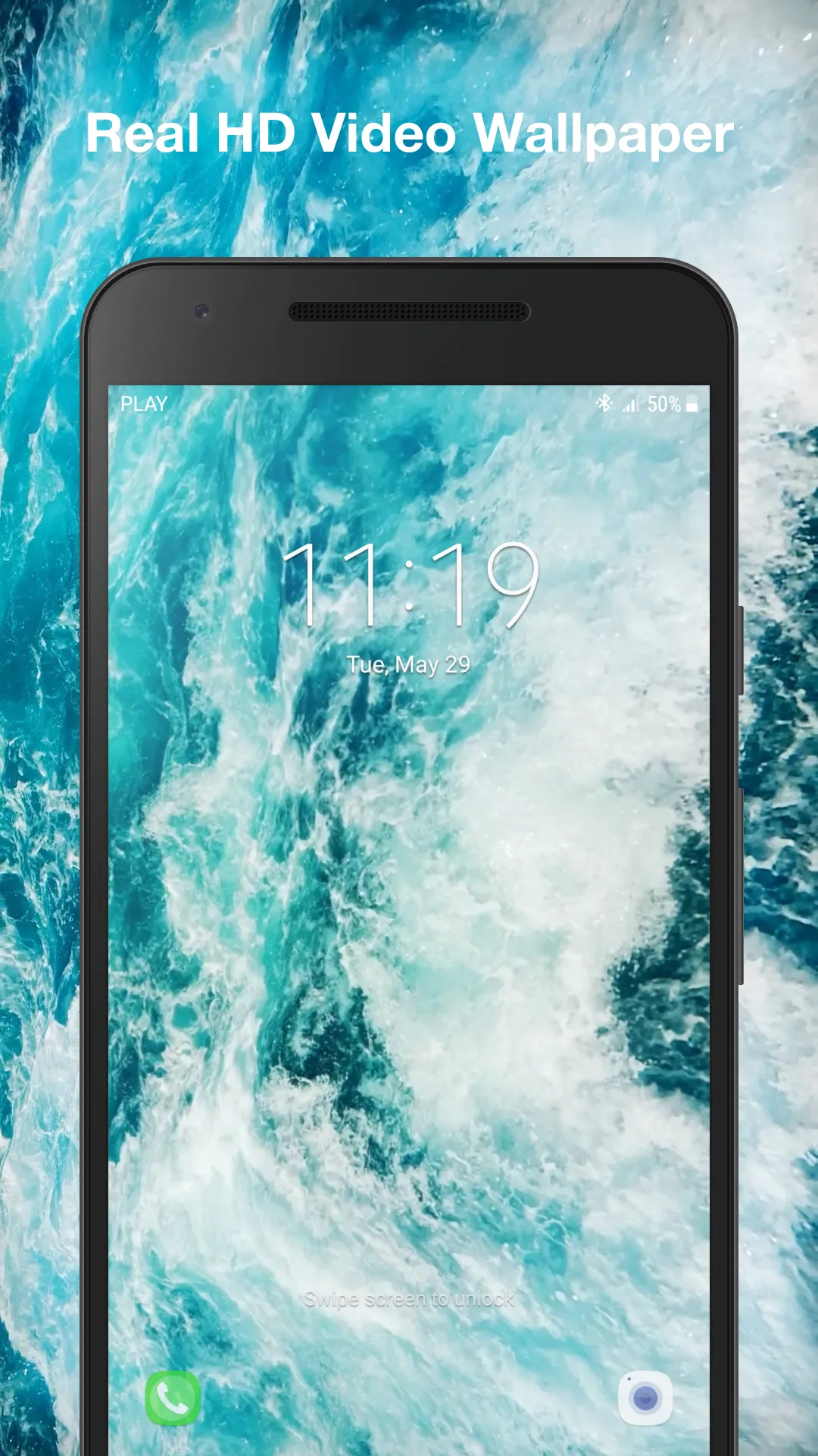 Ocean Waves Hd Live Wallpaper | Indus Appstore | Screenshot