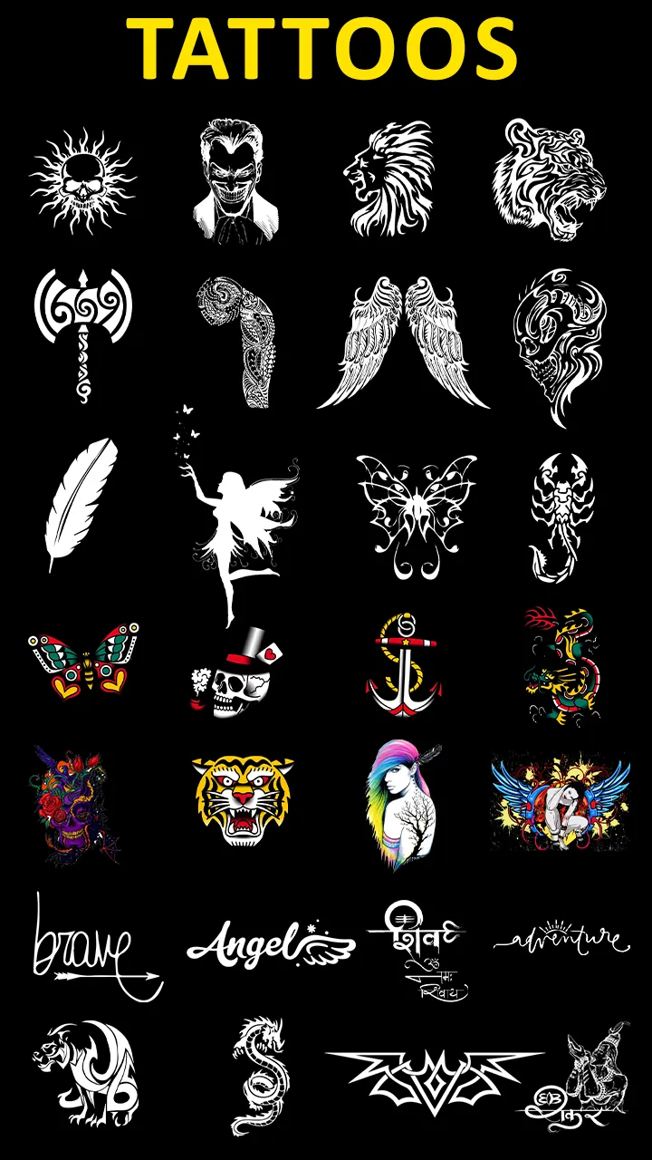 Tattoo Maker - Tattoo Editor | Indus Appstore | Screenshot