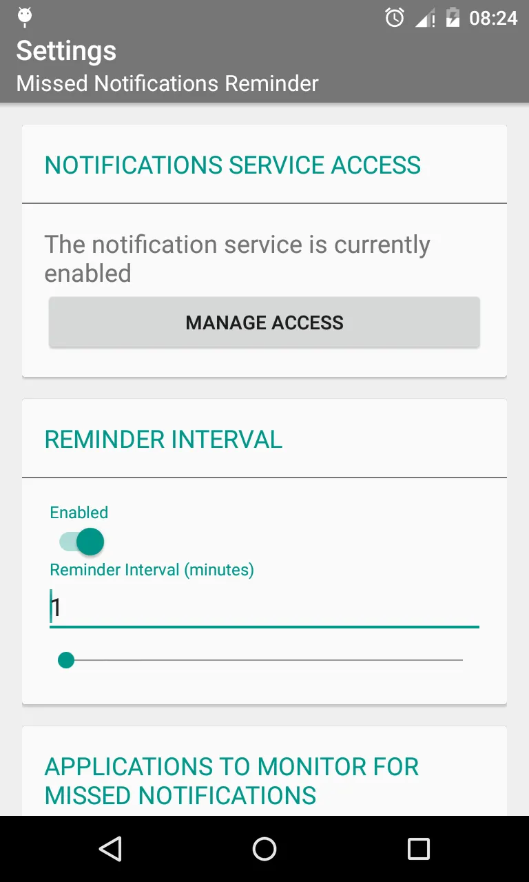 Missed Notifications Reminder | Indus Appstore | Screenshot