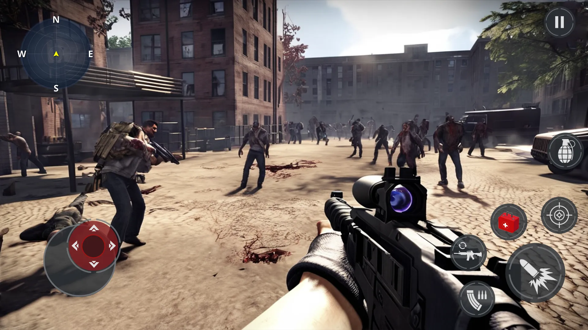 FPS Zombie Gun Shooting Games | Indus Appstore | Screenshot