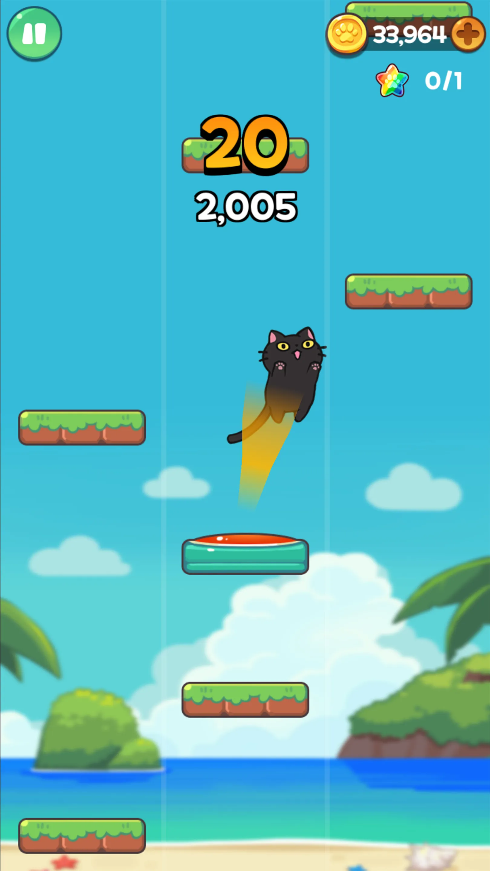 Cat&Friends! Jumping Away! | Indus Appstore | Screenshot