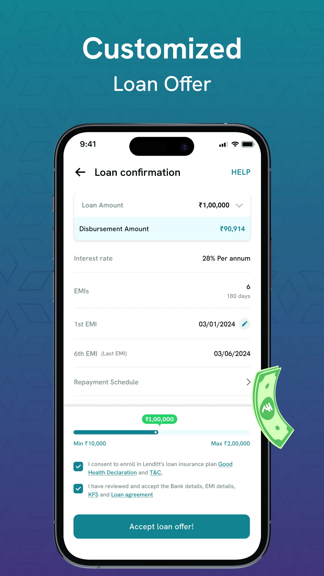 Lenditt: Personal Loan App | Indus Appstore | Screenshot