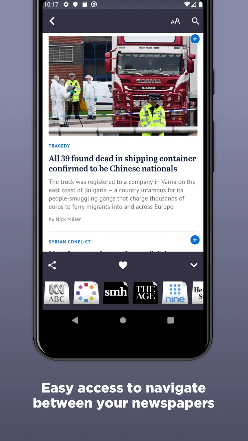 Australian Newspapers | Indus Appstore | Screenshot