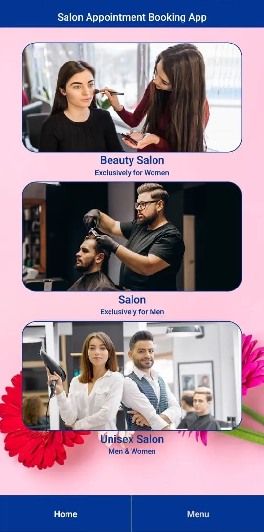 Salon Slot Booking | Indus Appstore | Screenshot