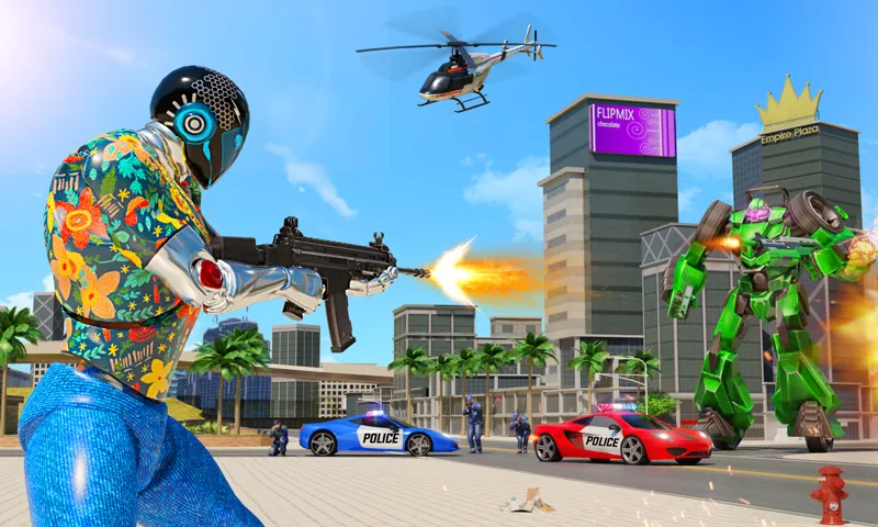 Robot Gangster Vegas Crime Sim | Indus Appstore | Screenshot