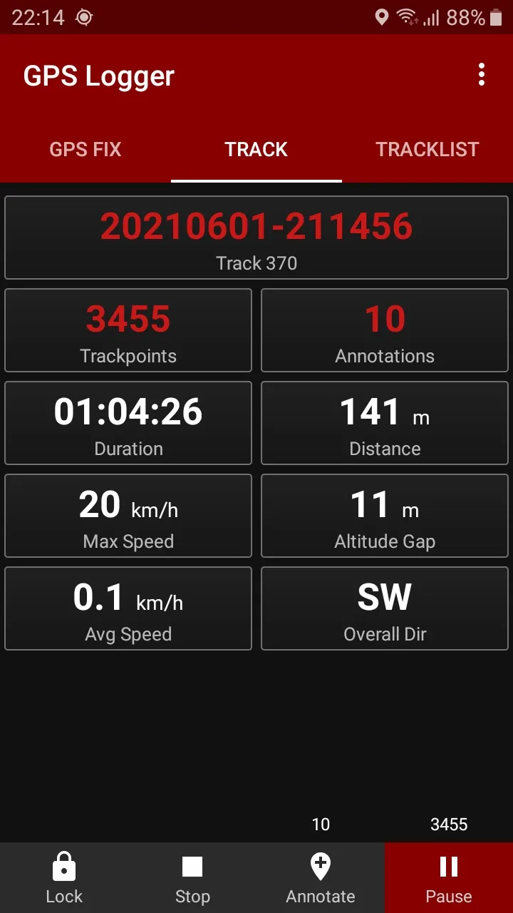 GPS Logger | Indus Appstore | Screenshot