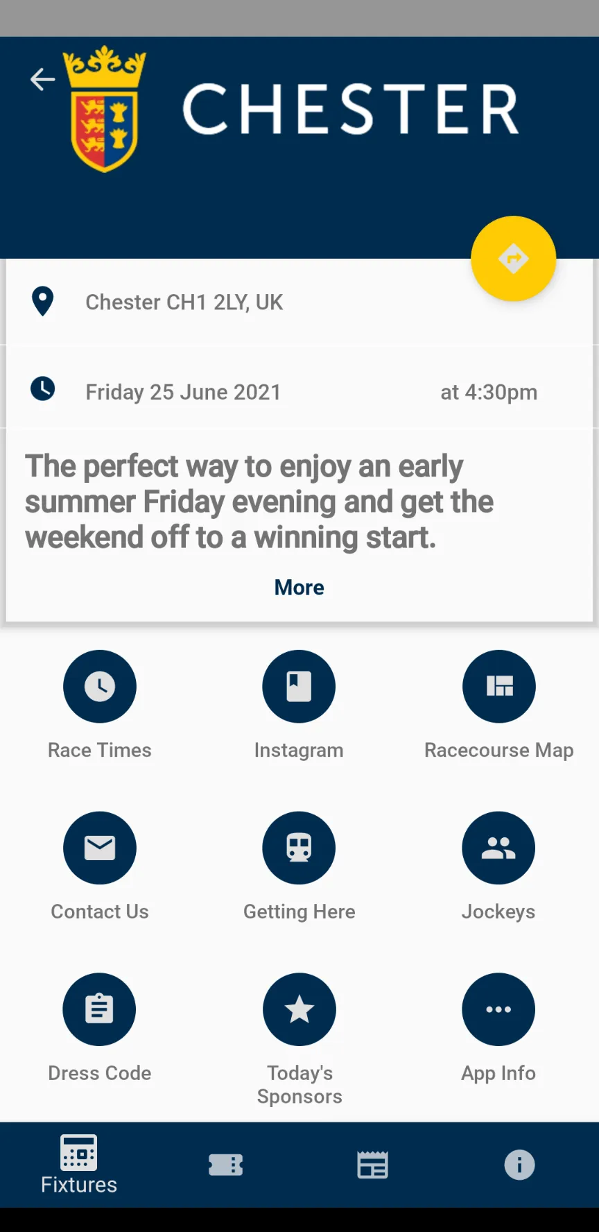 Chester Racecourse | Indus Appstore | Screenshot