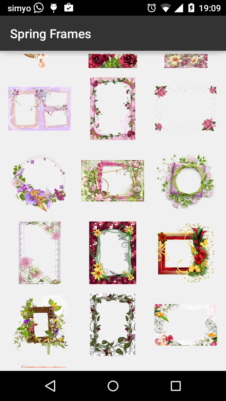 Spring photo Frames | Indus Appstore | Screenshot