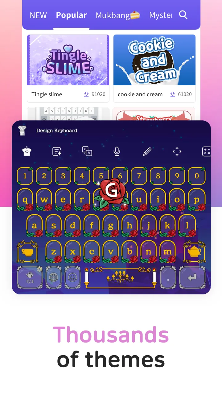 Design Keyboard - Fonts, Emoji | Indus Appstore | Screenshot