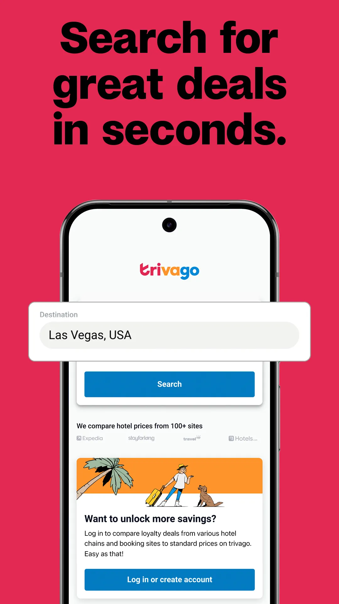 trivago: Compare hotel prices | Indus Appstore | Screenshot