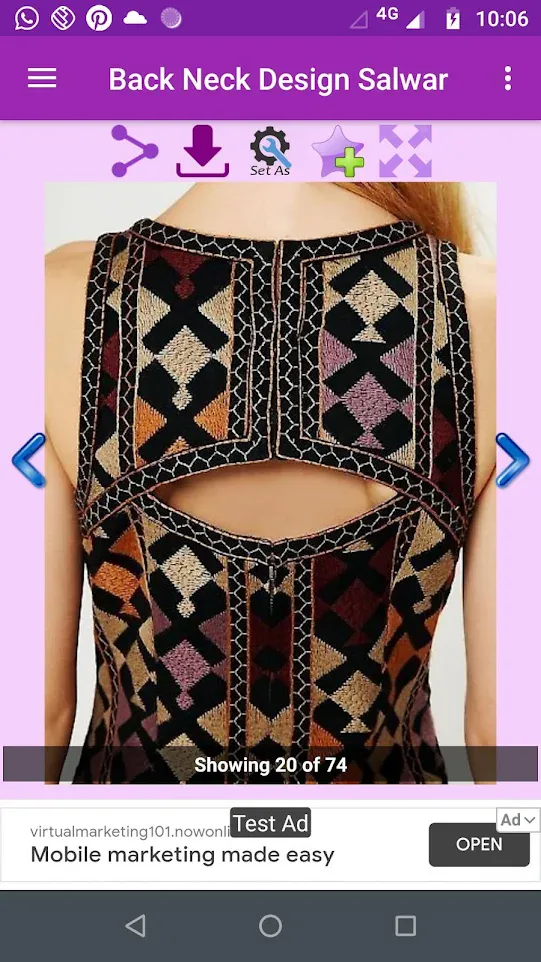 Back Neck Design | Indus Appstore | Screenshot