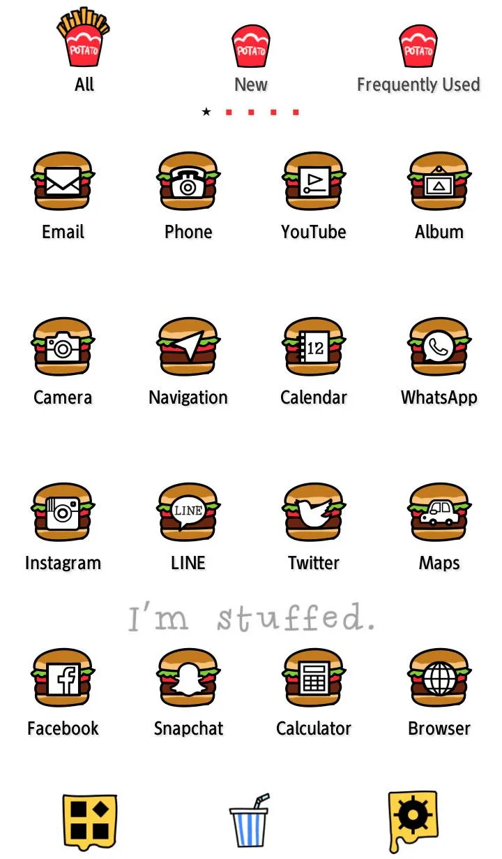 Silly Burgers Theme +HOME | Indus Appstore | Screenshot